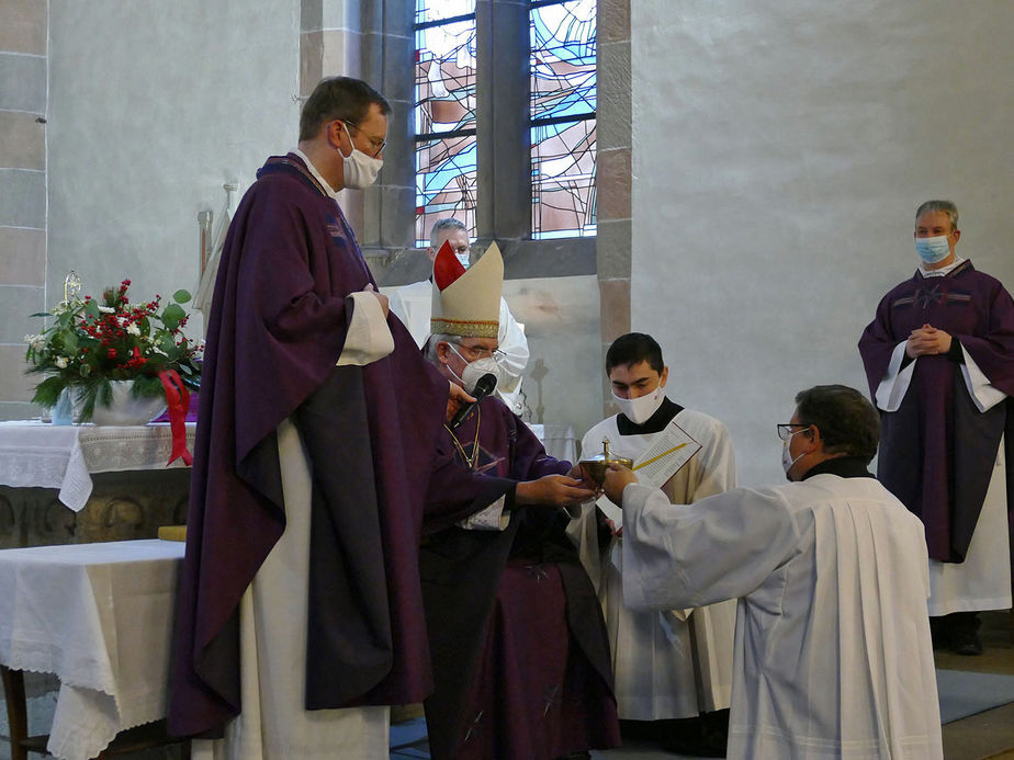 Beauftragung zu Lektorat und Akolythat in St. Marien, Volkmarsen (Foto: Karl-Franz Thiede)
